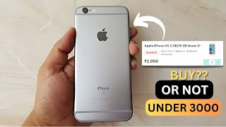 Apple iPhone 6s under 3000 🤯🤯 from Cashify Supersale  TECH ARMY refurbished [upl. by Aehtna228]