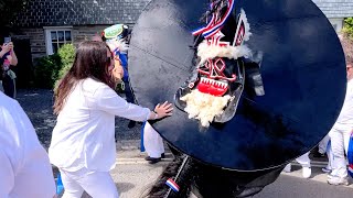 Padstow May Day 2023 and the Blue Ribbon Obby Oss [upl. by Jaf727]