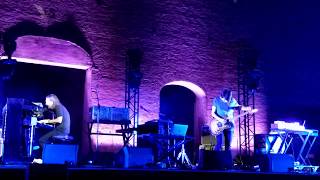 4K Radioheads Thom Yorke Jonny Greenwood  Pyramid Song live  Sferisterio Macerata 08202017 [upl. by Imoyik603]