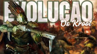 Quem são os Kroot a divina evolução  warhammer 40k lore  tau [upl. by Trout]