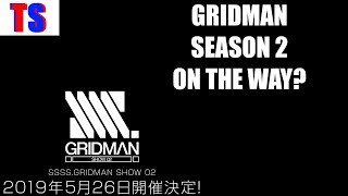 SSSSGridman Season 2 Announced [upl. by Mill609]