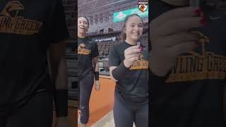 BGSU Volleyballs 2024 Thanksgiving dishes [upl. by Nodnahs391]