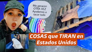 Cosas que TIRAN Las tiendas de Estados Unidos viral foryou dumpsterdiving donando comida [upl. by Jessie]