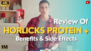 Horlicks Protein Plus Protein Powder Review Price Benefits amp Side Effects thevikisingh [upl. by Aalst]