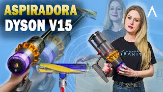 ✅ Aspiradora Dyson V15 Detect Absolute ➡ Opiniones después de probarla [upl. by Yroj]