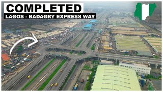 The Most Ambitious Road Project In Nigeria is Complete Lagos Badagry Express [upl. by Teiv794]