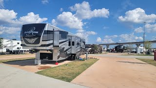 My new home a 45 toy hauler 5th wheel [upl. by Ondrej]