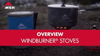 MSR WindBurner® Stove Systems [upl. by Kattie146]