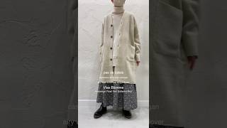 【 2024 AW collection pas de calais ＆ Vlas Blomme 】cashmere lamb coat cardigan [upl. by Fogel697]