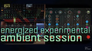 Energized experimental ambient session with Digitakt amp Digitone 2  iPad Pro [upl. by Mcafee815]