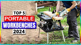 Top 5 Best Portable Workbenches  Best Folding WorkbenchTables 2024 [upl. by Lamphere]