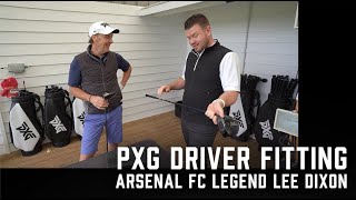 PXG Driver Fitting  Pro Footballer Lee Dixon [upl. by Soinski]