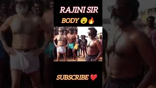 Rajinikanth body🔥rajinikanth tamil telugu jailer trending viral facts love og likeforlikes [upl. by Atiuqel]