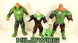 Green Lantern Kilowog DC Universe Classics  Movie Masters  DC Direct Action Figure Comparison [upl. by Tracie77]