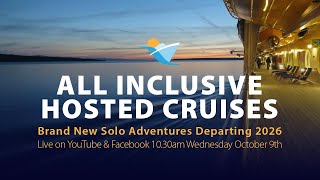 2 New Hosted Cruises Ambassador Cruise Line Scandinavia amp Around British Isles Fantastic Deals 2026 [upl. by Vonni779]