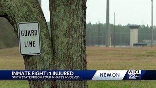 Georgia Department of Corrections 1 hospitalized after fight at Smith State Prison [upl. by Idnis]