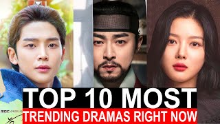 Top 10 Most Trending Korean Series Right Now  Best Kdrama To Watch On Netflix Disney Viki 2024 [upl. by Antipus275]