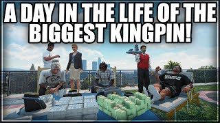 A Day In The Life Of The Biggest Kingpin  GTA RP  Grizzley World WHITELIST [upl. by Aicsile]