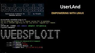 Routersploit and Websploit with UserLAnd [upl. by Grier834]