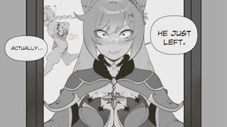 Mona wants her clothes back Genshin Impact Comic Dub [upl. by Ientruoc]