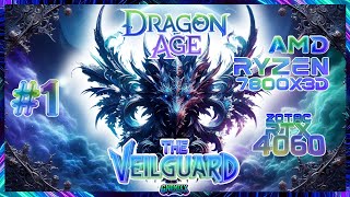 Dragon Age The Veilguard Let´s Play mit dem 7800X3D und der RTX 4060 1 HDR [upl. by Lindi]