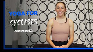 Maggie ColesLyster guides us through the perfect yoga session for cyclists  Eurosport [upl. by Enia]