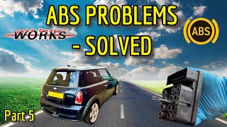 Rare Mini Cooper S R53 Factory JCW Part 5 Solving ABS Faults amp Ticking off some small Jobs [upl. by Etnaid]