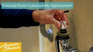 How to Replace a Selectronic Flush Valve Solenoid Piston Subassembly [upl. by Nylyak829]