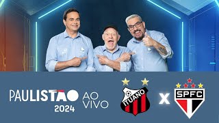 Ituano X São Paulo  Paulistão 2024 na RECORD [upl. by Eivets388]