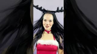 Reindeer makeup festive look in a few minutes [upl. by Onairpic995]