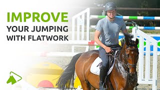 How Flatwork Exercises Improve Your Show Jumping  wehorse [upl. by Matheny]