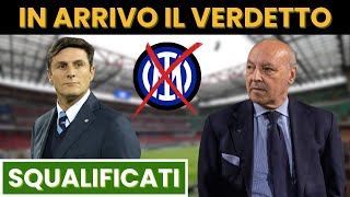 INTER SQUALIFICHE A GIOCATORI E DIRIGENTI [upl. by Veats]