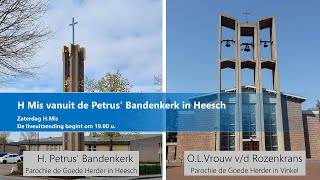 Heesch Parochie DGH 4 mei 2024 Dodenherdenking vanuit de Petrus Bandenkerk Heesch aanvang 1830u [upl. by Yrro]