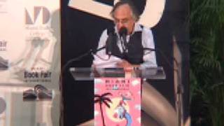 Art Spiegelman Reads George Saunders at Miami Book Fair [upl. by Collins930]