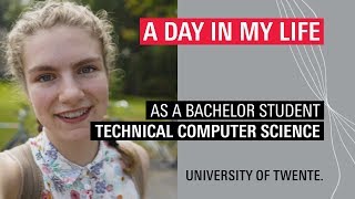 Student vlog of BSc Technical Computer Science student Heleen [upl. by Lacee241]