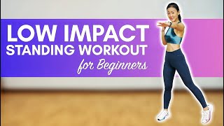 Low Impact STANDING Workout for Beginners  Overweight  Seniors  Joanna Soh [upl. by Laon]