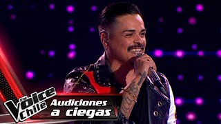 Rodrigo Tapia  Ramito de violetas  Audiciones a Ciegas  The Voice Chile 2023 [upl. by Renraw319]