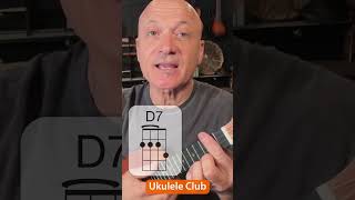 D7 Bar Chord on Ukulele [upl. by Stephen]