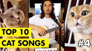 Top 10 Cat Songs by The Kiffness [upl. by Cupo]