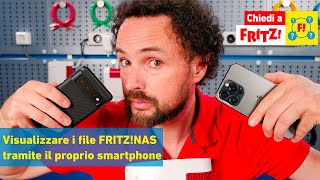 Visualizzare i file FRITZNAS tramite il proprio smartphone  Chiedi a FRITZ 21 [upl. by Ricoriki]