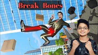 break bone game 🎮🎮 I play break bone game videos games boneviralvideo shift Gaming [upl. by Nogaem]