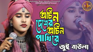 অচিন দেশের অচিন পাখিরে  জুই বাউলা  Ochin Desar Ochin Pakhi re  Multiple Baul Media [upl. by Annaxor]