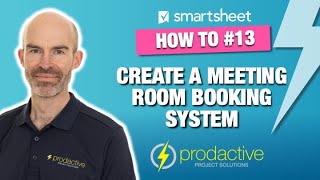 Creating a meeting room booking system in Smartsheet [upl. by Alegnaoj]