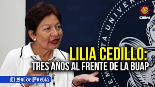 Lilia Cedillo La cercanía con la comunidad estudiantil el sello de la BUAP [upl. by Arodoeht]