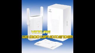 Repetidor WIFI WE 1200 Victure [upl. by Aihppa]