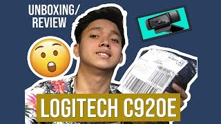 UNBOXINGREVIEW  Logitech C920e [upl. by Cindy]