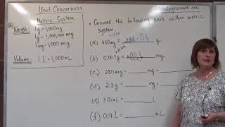 Nursing Metric System Conversions mcg g mg kg L mL  Trick and Fast Way [upl. by Norraj]