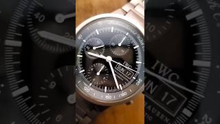 vintage year 1999 iwc titanium 40mm automatic chronograph [upl. by Ilrebmik378]