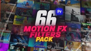 Motion Effect Filters Pack For Premiere Pro [upl. by Ayaet]