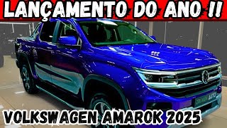 NOVA VOLKSWAGEN AMAROK 2025 PARA BRASIL CONFIRMARDO [upl. by Assenahs]